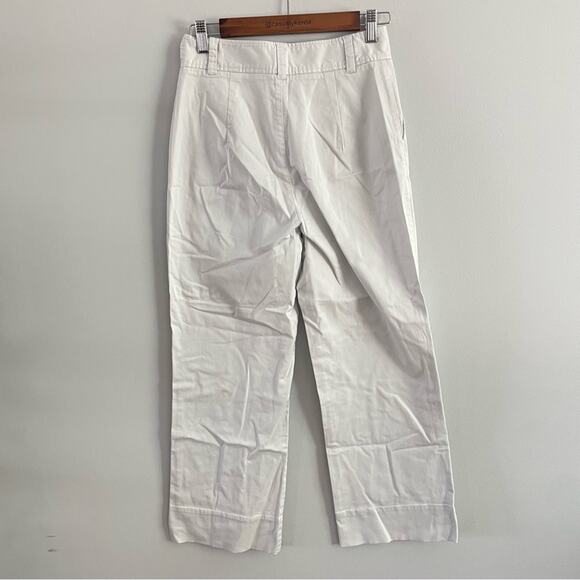 ATM Anthony Thomas Melillo | Women’s High Waist Crop Wide Leg Pants Stone Grey 4 - Picture 4 of 10